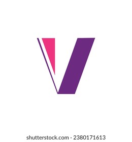 Vector v letter logo business template vector icon