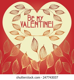 Vector Valentine background