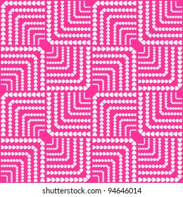 Vector valentine background. Seamless wallpaper background.