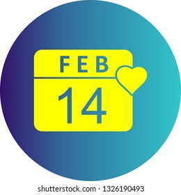  Vector Valentine Day Icon