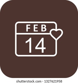  Vector Valentine Day Icon