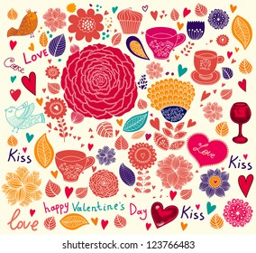 Vector Valentine Greeting card