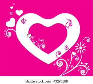  vector valentine with heart