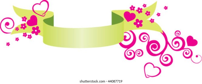 vector valentine with heart