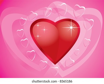 vector valentine heart