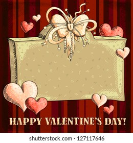 Vector Valentine's background