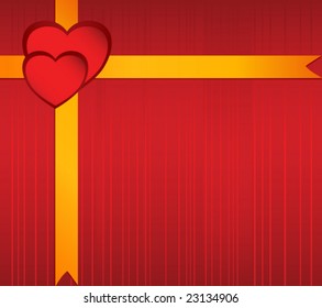 vector Valentines background - wrapping paper design