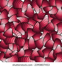 diseño plano de fondo para el resumen del día de San Valentín vectorial