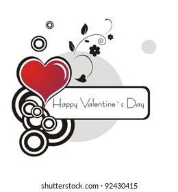 Vector Valentine`s Day background