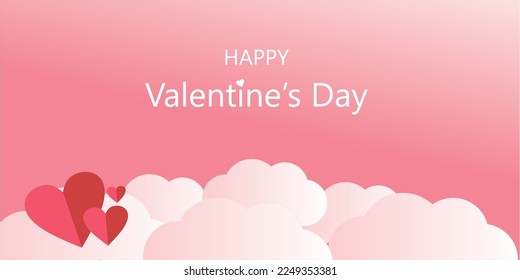 vector valentines day background abstract
