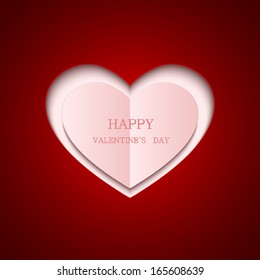 Vector valentines day background. Eps10