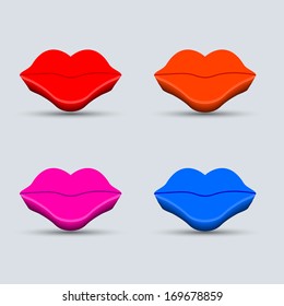 Vector valentines day background. Eps10