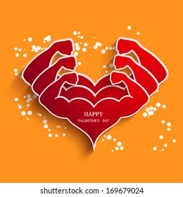 Vector valentines day background. Eps10