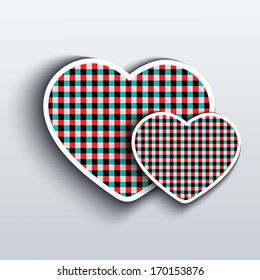Vector valentines day background. Eps10