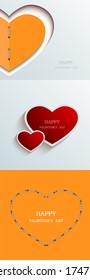 Vector valentines day background. Eps10