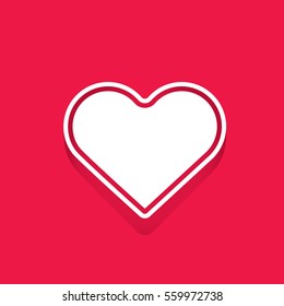 vector valentines day vector background with heart. 
