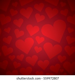 vector valentines day vector background with heart. 