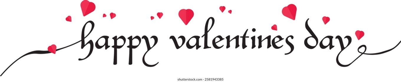 vector valentines day banner design