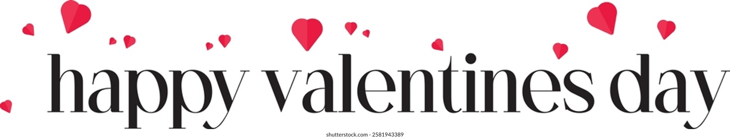 vector valentines day banner design