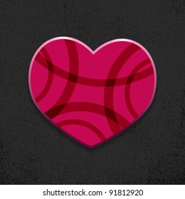 vector valentines day card