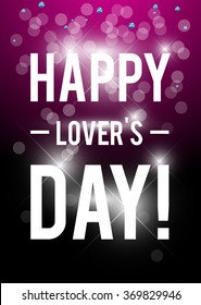 Vector valentine's day card design. Love postcard, wedding invitation, anniversary, happy birthday party flyer or leaflet template. Gift, present card sample with warm and best regards.