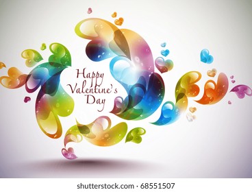 Vector Valentine's Day Card Element