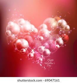 Vector Valentine's Day Card Element