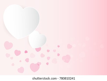 Vector Valentines day  background 
 of a Valentines Day Card , Wallpaper, flyers, invitation, posters, brochure, banners.