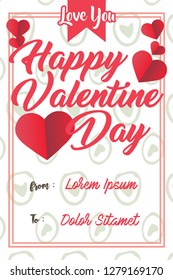 Vector Valentine's day cards templates. Hand drawn February 14 gift tags, labels or posters collection. Vintage love lettering background. - Vector