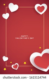 vector valentine's day cards templates