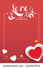 vector valentine's day cards templates