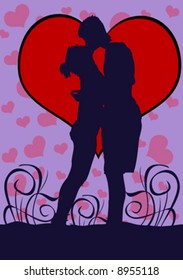 vector valentine's day design