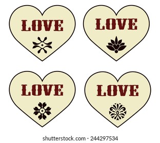 Vector Valentine's day Design Elements