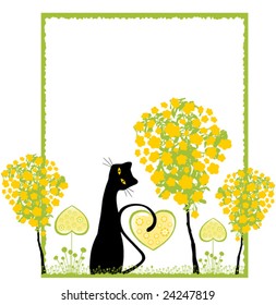 Vector Valentine's Day Frame Design