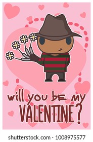 Vector Valentine's Day Greeting Card