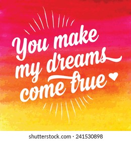 Vector Valentine's Day party invitation. Holiday background and design banner. Vector template with hand-drawn graphic.