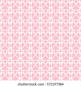 Vector Valentines day seamless pattern with hearts of pink color for background Wedding Invitation Card.