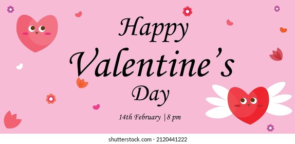 Serie vectorial valentine de día, vectores de fondo del día de San Valentín. Encantado de darle a un amante.
