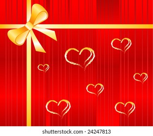 Vector Valentine's Design Background