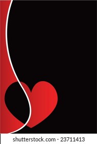 vector valentine's hearts  eps 8