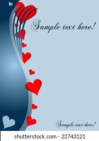 Vector Valentine's Invitation