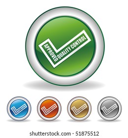 vector validation icon set