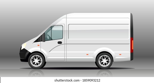 small delivery van