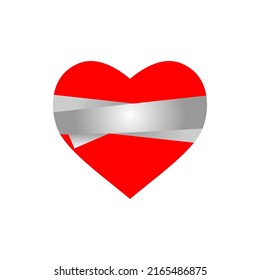 Vector of variety heart, Easy to change color. used for web decoration, can be printed