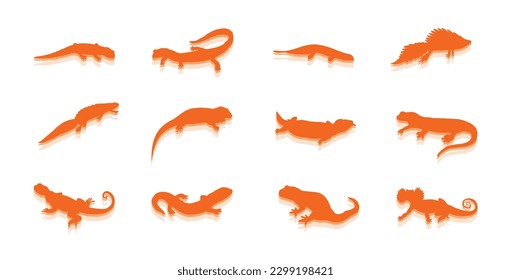 Vector of various animals and insects, lion, camel, monkey, elephant, scorpion, and others