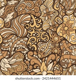 vector of various batik motifs