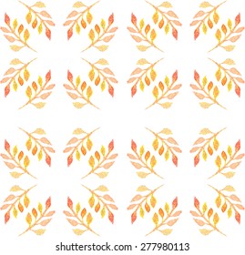 Vector vegetable color pattern for your design