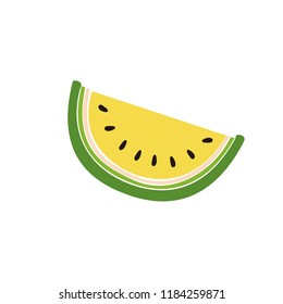 vector vegetable watermelon illustration, fresh organic healthy food