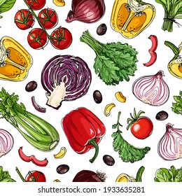 野菜 イラスト モノクロ High Res Stock Images Shutterstock