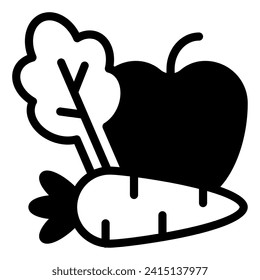 Vector Vegetables Grocery object illustration
